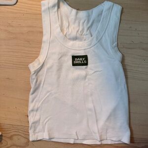 daily drills white tank